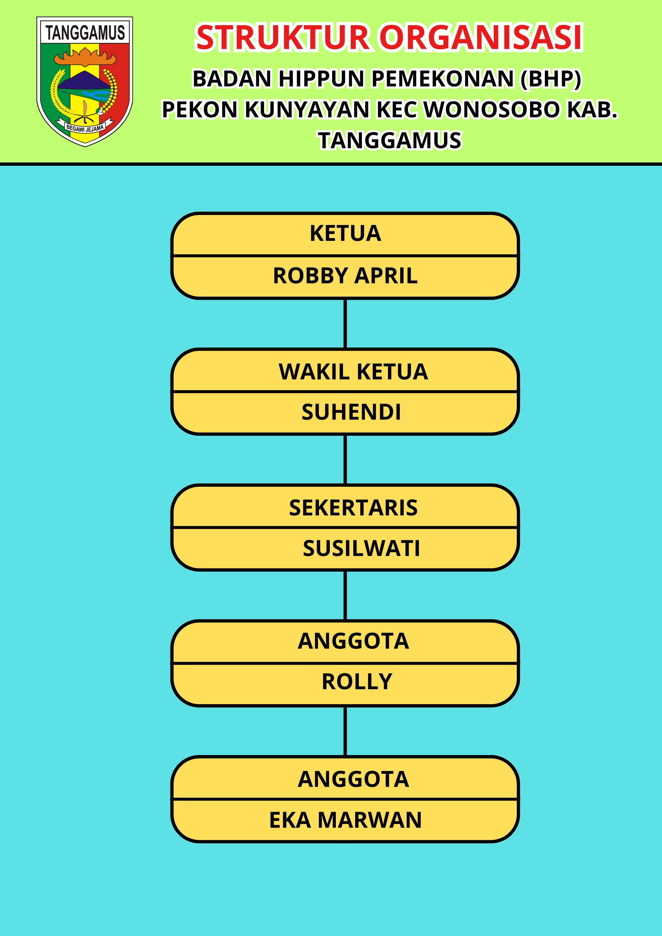 Struktur Organisasi BHP